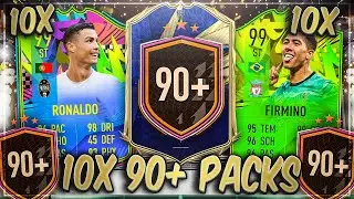 TOTALER SCAM?! 10x GARANTIERTE 10x 90+ UPGRADE PACKS in FIFA 21