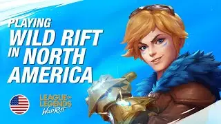 Playing League of Legends : Wild Rift in North America (U.S.) on iOS | iPhone 8 Plus