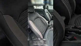Creta car Premium Seat Covers in Chandigarh #chandigarh #automobile #autocruze #autoform #creta
