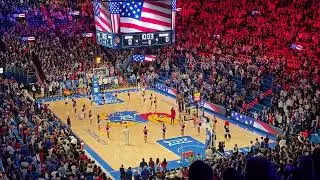 Kansas Jayhawks National Anthem 12/22/25 Ashley Benes 