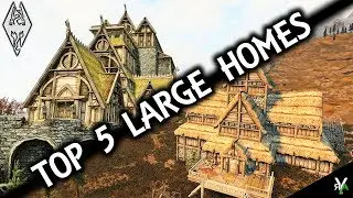 ТОП-5 ДОМОВ КРУПНЫХ ИГРОКОВ &mdash; Демонстрация модов для Skyrim на Xbox Modded