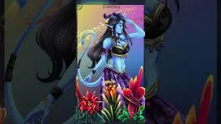 #timelapse 'Flower Girl' #art #fantasy #digitalart #female #drawing  #illustration