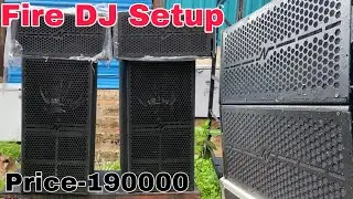 🔥Fire DJ Setup (N-LABS) 2 Bass, 2 Line Array,Amplifier 190000