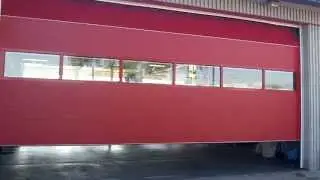 CHI 3285 Commercial Garage Doors installed at the Firehouse