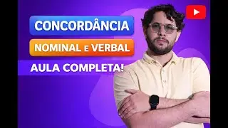 Entendendo Concordância Nominal e Verbal para Concursos #portuguesparaconcursos #sintaxe #concursos