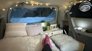Solo Female Car Camping | Alone but not lonely, i spend a relaxing time in the mountains.. 