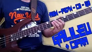 Galileu - Fernandinho - ( COVER BASS COM CIFRA)