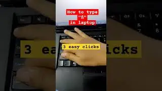 How to type 