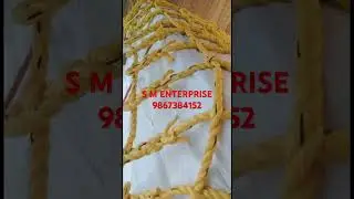 Climbing net or cargo lifting net in PP