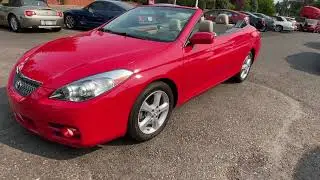 2007 Toyota Camry Solara Convertible 33,000 miles SOLD ( For Sale)​@hallmotorsllc5155