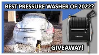 GIRAFFE TOOLS ELECTRIC PRESSURE WASHER REVIEW | The best Wall Mounted Pressure Washer in 2022 & 2023