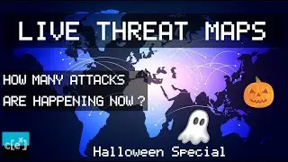 Threat Visualization: Live Threat maps (21:9)