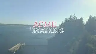 Tacoma's Acme Roofing | Drone Video