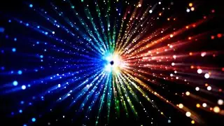 Colors Light Show Night Party disco Effect Lights on Screen