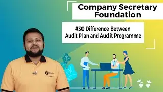 Difference Between Audit Plan and Audit Programme - Tools of Auditing - CS Foundation