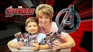 MARVEL AVENGERS AGE OF ULTRON Blind Bag Dog Tags Opening and Review