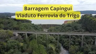 Barragem Capingui e Viaduto Ferrovia do Trigo - RS