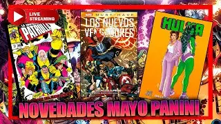 NOVEDADES de MAYO PANINI COMICS en Directo 💥GALAKTUS COMICS💥  MARVEL