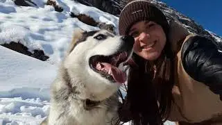 The firs time on snow - CHILE