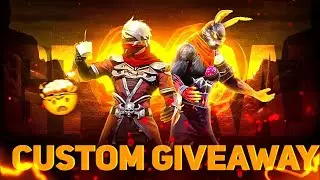 FREE FIRE UNLIMITED CUSTOM 🥳 GIVEAWAY || GT RAJ || GARENA Free Fire || @gtraj783 #ff