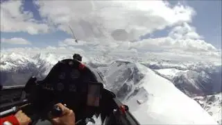 Gliding Monte Chaberton