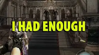 I Had ENOUGH | Resident Evil 4 NORMAL BASIC PISTOL & KNIFE - Part 5