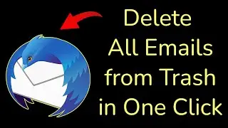 How to Delete All Trash Emails at once on Thunderbird?