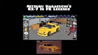 Mitsuru Haraguchi's RX-7 in FR Legends #shorts #jdm #frlegends