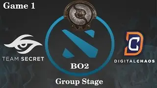Secret vs DC Highlights Game 1, TI 6 Group B
