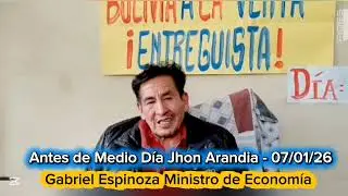 Jhon Arandia entrevista al ministro de Economía: los temas clave del momento