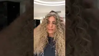 Stunning Curly Hair Balayage Transformation #shorts