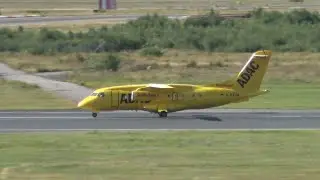 4K| Aero-Dienst Dornier 328-310 JET D-BADA At Helsinki Airport