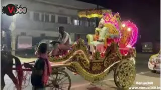 Bahubali Baggi |Bahubali Baggi in Patna| Baggi for marriage| Rath for marriage| Venue360|7761078046|