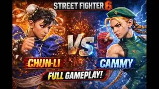 Чун-Ли против Кэмми: решающая битва высокого уровня! | Геймплей Street Fighter 6
