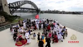 World-First Portrait in Sydney Marks Queen Mary 2's 10th birthday