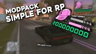 SHARE MODPACK SIMPLE ROLEPLAY CV GTA @leonardodalorzy CUMA 100MB COYYY