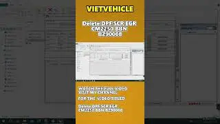 Delete DPF SCR EGR CM2250 BBN BZ90008 | VIETVehicle