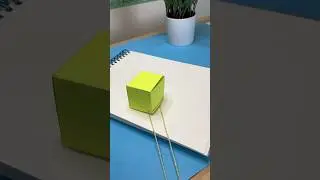3D pull-up net cube #stem #science #stemeducation #craft #experiment #maker #shorts
