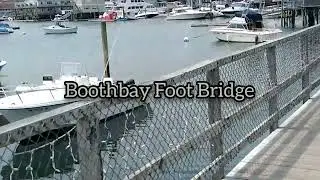Boothbay Foot Bridge Boothbay Harbor Maine