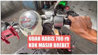 Cari penyebab scoopy brebet, padahal sudah habis banyak, ternyata ini penyebabnya..!!