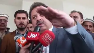 KP Minister of Communications |Akbar Ayub Khan Visit Tribal District Bajaur | Talk  with Media