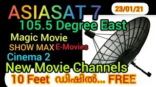 ASIASAT 7 New Movie Channels
