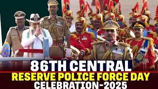 LIVE: HM Amit Shah participates in Central Reserve Police Force Parade-2025 in Neemuch, MP