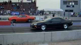 98 Camaro SS 6.18 1/8 mile pass