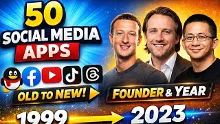 Founder of social media companies from different countries 
