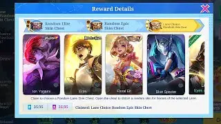 Opening 2 Lane Choice Random Epic skin chest
