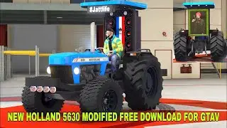 NEW HOLLAND 5630 MODIFIED FREE DOWNLOAD FOR GTA V ROYAL GAMEING HUB #garenafreefire