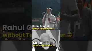 Real leadership doesn&rsquo;t need prompts 🔥🔥| Rahul Gandhi