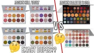 JACLYN HILL VAULT DUPES WITH THE 39A & ORIGINAL JACLYN HILL PALETTE