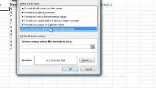 Excel - Conditional Formatting Using Multiple Conditions